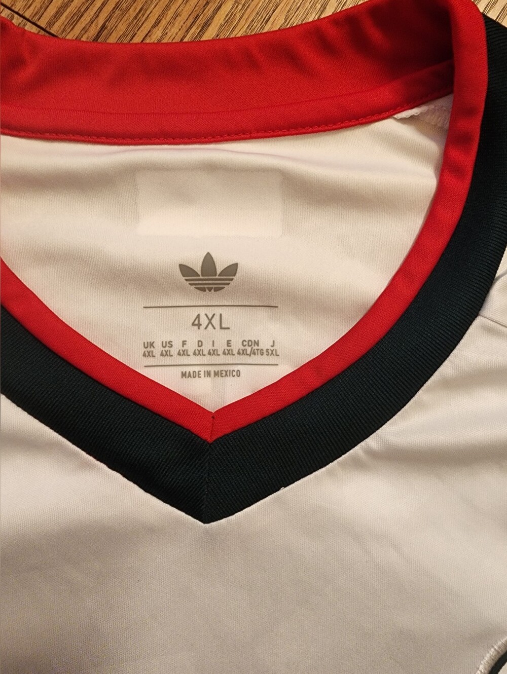 Soze. 4X Adidas Mexico White Kids Soccer Jersey #22xMetxico 2026 - Picture 6 of 8